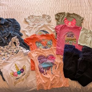 Girls Bundle of Summer Clothes